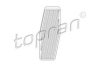 TOPRAN 205 638 Pedal Pad, accelerator pedal